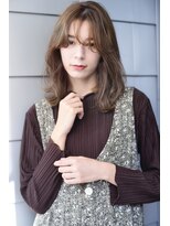【恵比寿ro-ro】イルミナx前髪xココアブラウンxフリンジウェーブ