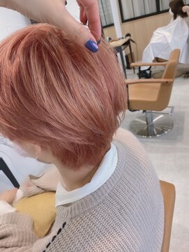 テラスヘア 新潟駅南(TERRACE hair) ダメージ98%抑えたケアブリーチで春カラー！！