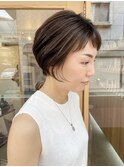 ショートヘア_ショートボブ_髪質改善ヘア
