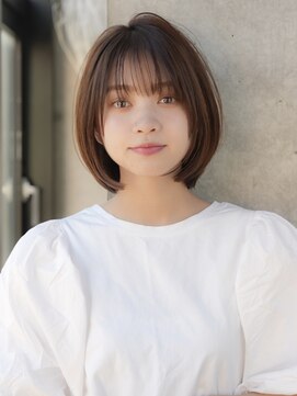エインアンリー 表参道(AIN.ANLY.) 前髪あり小顔大人ボブ20代30代40代【AIN.表参道】川原大地