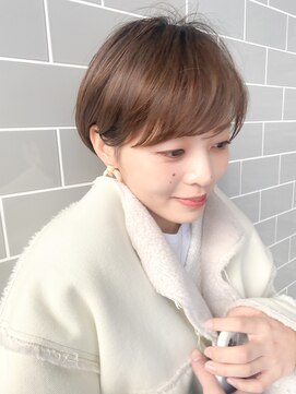 ロビー 表参道(ROBBY) 大人可愛いマッシュショート/似合わせカット/30代40代50代
