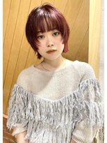 イロ(IRO) wine red ×layer