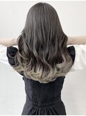 ミルクティーベージュ　グラデーション