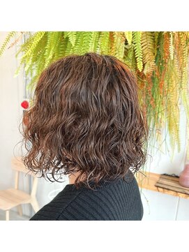 アクセヘアー 町田(acce hair) くるくるボブウェーブパーマ