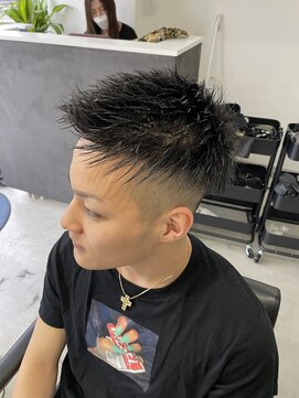 レックス(Rex) 【爽やか黒髪ショート!】ジェットモヒカン!