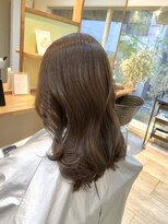 キャバノン(CABANON)&nbsp;アッシュベージュ+ゆる巻き