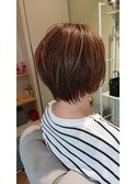 丸みショートボブ