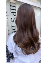 ヒップスデコ(Hip's deco)&nbsp;【ダブルカラーorハイライト】アッシュベージュ透明感カラーhi