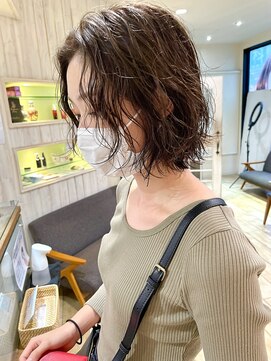 ローウェ 二子玉川(Louwe) ボブパーマ＊ゆるふわパーマ