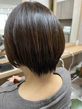 アンフィニ(infini)の写真/通常のカラー剤と比べてダメージの少ないオイルカラーでダメージレスに◎