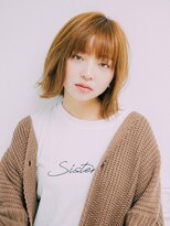 ココカラーアンドカット マルナカ福富店(CoCo Color&Cut)&nbsp;ベージュカラー×切りっぱなしボブ☆20代30代40代50代