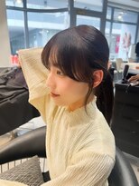 ロンドジェネルーズ 柏(Lond generous)&nbsp;ネビージュ韓国ヘア×レイヤーカット×小顔顔まわりカット