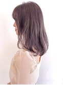 Say.黒髪ボブルフネビージュ小顔ワンレンミディアムレイヤー青山