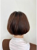 ミニボブで首回りすっきり