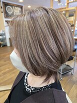 リビングヘアルーム(LIVING HAIR ROOM) ウルフボブ