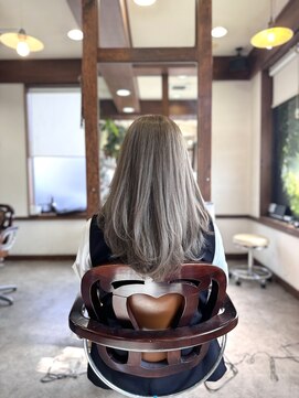 ヤソ(yaso) ブリーチ無し　×   グレージュ