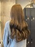 カット＋【ハイ透明感カラー】　￥8500