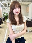 【ARTE】顔まわりレイヤーセミロング×透明感【表参道/青山】