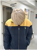 ニュアンスパーマ/韓国マッシュ/スパイキーショート/渋谷