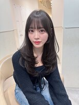 ラベル 渋谷(LAVEL)&nbsp;小顔似合わせ顔まわりカット/レイヤーカット/20代30代