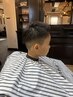 小学生＆中学生　男子限定　カット、シャンプー　ヘアセット￥2700