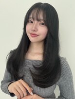 毛先パーマヘルシースタイル横顔美人こなれヘア大人美人美髪