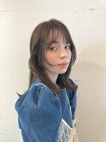 ベルベットオンザビーチ 表参道 原宿(Velvet on the Beach)&nbsp;ニュアンスレイヤー外ハネミディアム