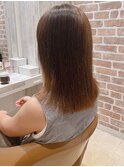 大人かわいい☆乾かすだけでまとまるナチュラルストレート♪