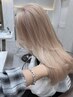 【人気クーポン】ブリーチ縮毛矯正（酸性ストレート＋クイックトリートメント