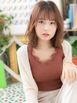 カバーヘア ブリス 戸田公園西口店(COVER HAIR bliss)&nbsp;くせ毛風ボブパーマフレンチカジュアルh4戸田公園20代30代40代