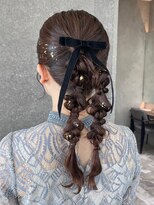 ロンド ボーイ 表参道(Lond BOY)&nbsp;暗めカラー/髪質改善/マロンベージュ/くすみベージュ/表参道