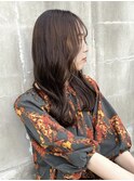 黒髪/クラゲヘアー/オリーブグレー/小顔/ココアベージュ/茨木
