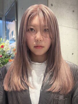 スリバー(sliver) ブリーチハイライト髪質改善ダブルカラーレイヤーカット