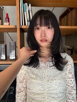 ネロ ヘアサロン 渋谷(NERO HAIR SALON)&nbsp;【加藤木麻彩】レイヤーカット/ミディアム