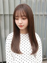 ブロック(BLOCK)&nbsp;サラ艶ストレートロング/シースルーバング