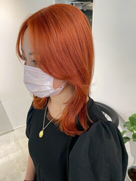  fit stand 千葉/ショートボブ/カット/パーマ/ダブルカラー/トリートメント/縮毛矯正 イメチェン/ピンクベージュ/アンブレラカラー[千葉]