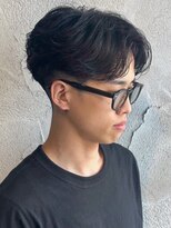 ニアウ 高崎店(Niau)&nbsp;MEN’S/リバースセンターパート/ニュアンスパーマ/群馬高崎