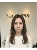 ヴィラ アンド テラス(Villa X terrace) 髪質改善/縮毛矯正/酸性ストレート/ヘッドスパ/白髪染め