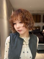 フェイス 石川町 (FACE)&nbsp;ふんわり無造作が可愛い！前髪パーマで叶える旬のボブスタイル