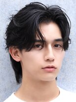 メンズフィール 心斎橋(MEN'S FEEL)&nbsp;リバース.センターパート/ニュアンスパーマ/ダウンバング/心斎橋