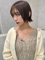 アッシュ 成瀬店(Ash)&nbsp;ショートレイヤー×アッシュグレー