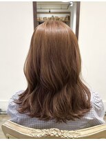 リコ ヘアー(Lico Hair)&nbsp;柔らかオレンジブラウン×ミディアム