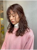 【広島レイヤーカット】くびれミディアム×顔周りレイヤー
