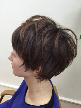 ヘア ピエス エル(hair pie'ce EllE) ボーイッシュになりすぎない丸みのあるショート