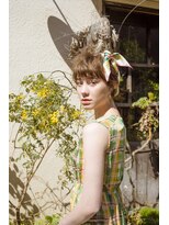 ページボーイ美容室&nbsp;マニッシュショート×ターバンアレンジ