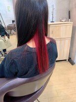 ヘアサロン シロップ(Hair Salon Syrup)&nbsp;[Syrup・山谷慎太郎] 「インナーカラー☆桜ピンク」