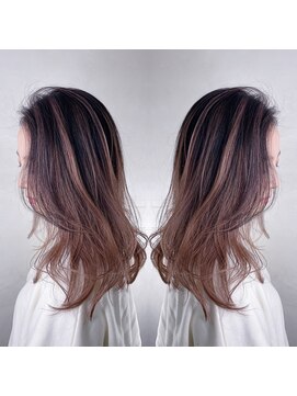 ジゼル(gisele) ピンクバレイヤージュ