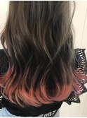 【GOOD DAY HAIR】《毛先カラー×ピンク》下北沢