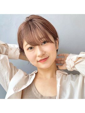ラナ 渋谷(Lana) 【Chill】小顔になる大人かわいいピンクベージュクールショート