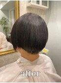 【髪質改善】TOKIOクリスタル縮毛矯正ベリーショート
